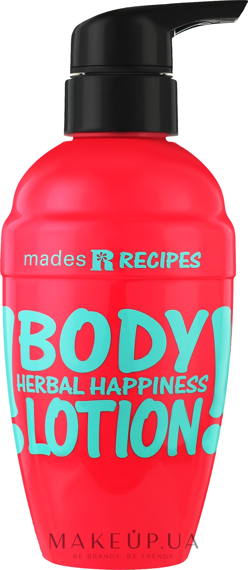 Лосьйон для тіла "Трав'яне щастя" - Mades Cosmetics Recipes Herbal Happiness Body Lotion — фото 350ml