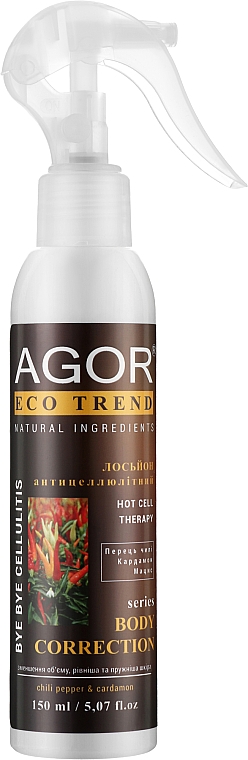 Лосьйон антицелюлітний - Agor Eco Trend Body Correction Hot Cell Therapy