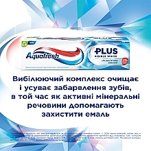 Зубна паста "Видимий ефект" - Aquafresh Plus Visible White — фото N4