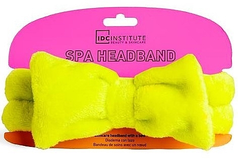 Повязка на голову, зеленая - IDC Institute Neon Spa Headband — фото N1