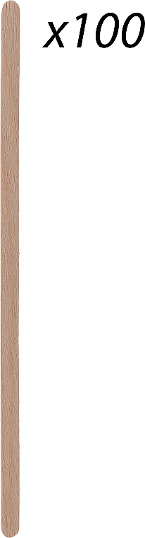 Дерев'яні палички для нанесення воску - Lewer Wooden Wax Sticks — фото N2
