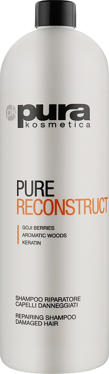 Восстанавливающий шампунь для поврежденных волос - Pura Kosmetica Pure Reconstruct Shampoo — фото N3