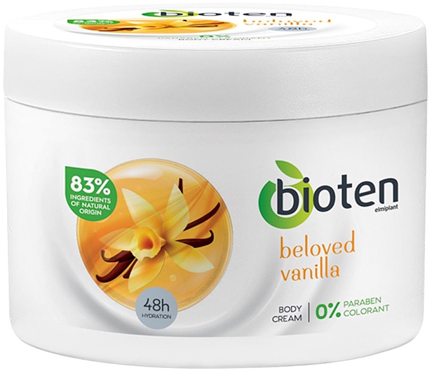 Зволожувальний крем для тіла "Ваніль" - Bioten Beloved Vanilla Body Cream — фото N1