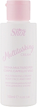 Многофункциональный крем для лица, волос и тела - Shot Multitasking Cream Body Face And Hair — фото N1