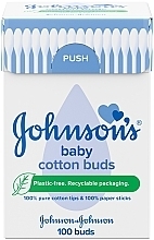 Палочки ватные - Johnson’s® Baby Cotton Buds — фото N1