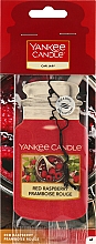 Духи, Парфюмерия, косметика Ароматизатор автомобильный сухой - Yankee Candle Classic Car Jar Red Raspberry