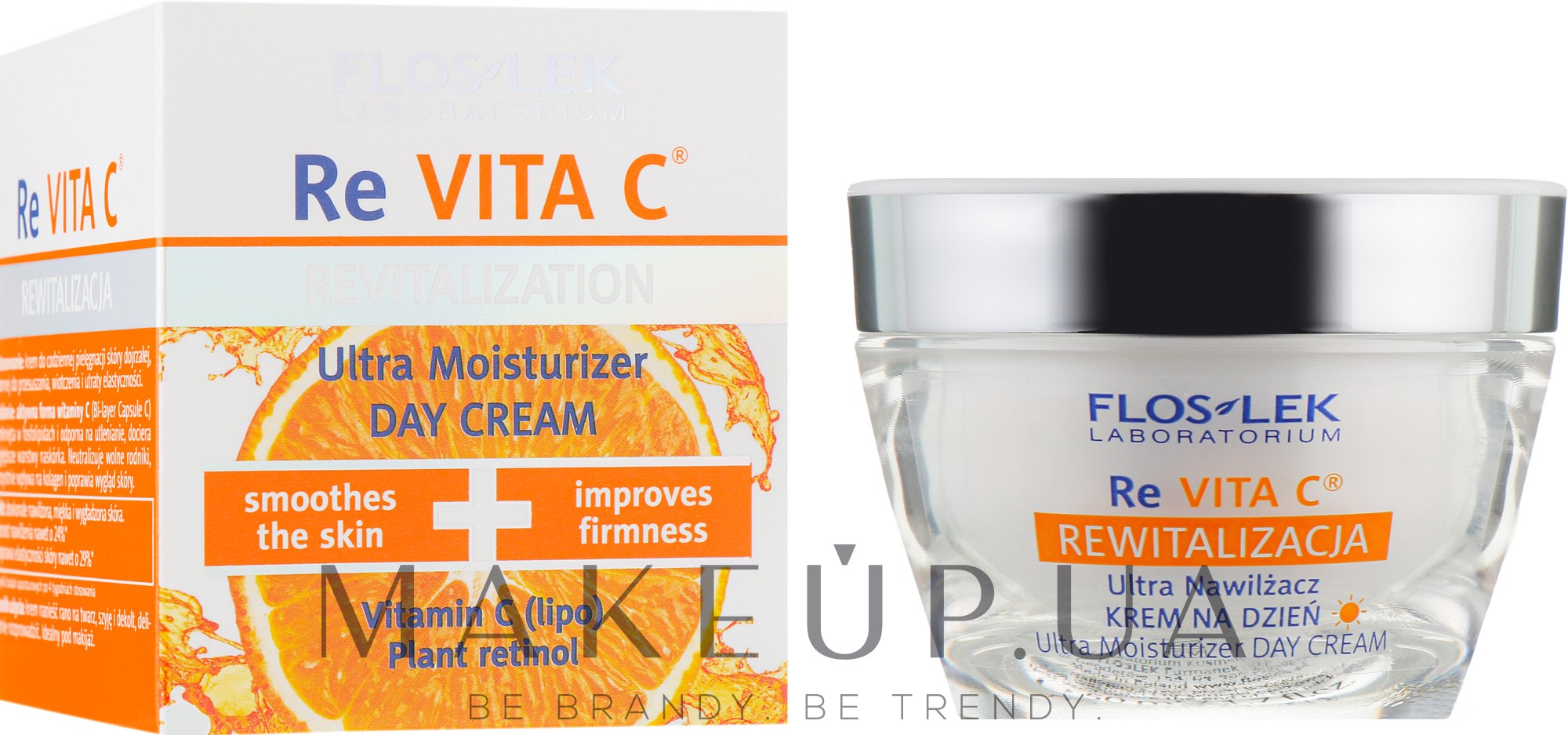 Ультра-зволожуючий крем для обличчя денний - Floslek Revita C Ultra Moisturizer Day Cream — фото 50ml