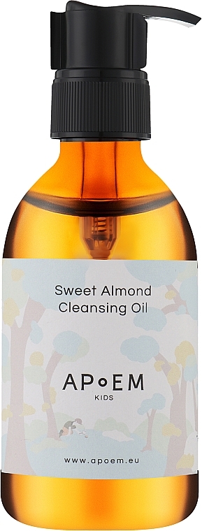 Олія для обличчя й тіла - APoEM Sweet Almond Cleansing Oil — фото N1