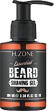 Духи, Парфюмерия, косметика Гель для бритья - H.Zone Essential Beard Shaving Gel