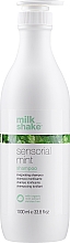 Бодрящий шампунь для волос - Milk Shake Sensorial Mint Shampoo — фото N3