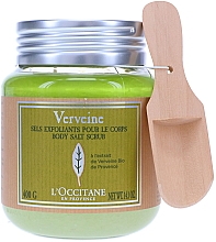 Парфумерія, косметика Сольовий скраб для тіла "Вербена" - L'occitane Verbana Body Salt Scrub