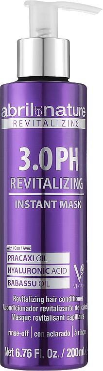 Відновлювальна маска для волосся - Abril et Nature 3.0 PH Revitalizing Instant Mask — фото N1