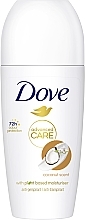 Парфумерія, косметика Кульковий антиперспірант "Ритуал Краси. Відновлення " - Dove Advanced Care Coconut Antiperspirant Deodorant Roll-On