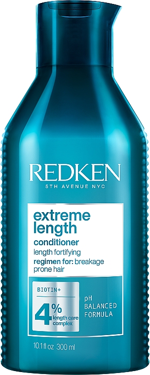 Кондиционер с биотином для укрепления длинных волос - Redken Extreme Length Conditioner