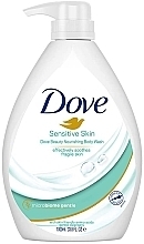 Парфумерія, косметика Гель для душу для чутливої шкіри (помпа) - Dove Beauty Nourishing Sensitive Skin Body Wash