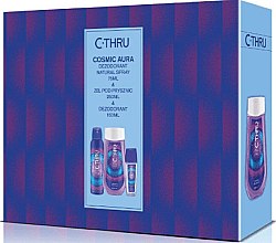 Духи, Парфюмерия, косметика C-Thru Cosmic Aura - Набор (deo/spay/150ml + deo/75ml + sh/gel/250ml)