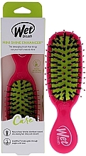 Расческа для волос - Wet Brush Hair Brush Mini Shine Enhancer Detangler Pink Yellow — фото N1