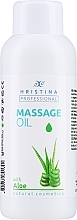 Духи, Парфюмерия, косметика Масло для массажа "Алоэ" - Hristina Professional Aloe Massage Oil 