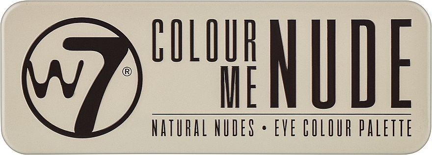 Палетка тіней - W7 Natural Nudes Eye Colour Palette — фото N2