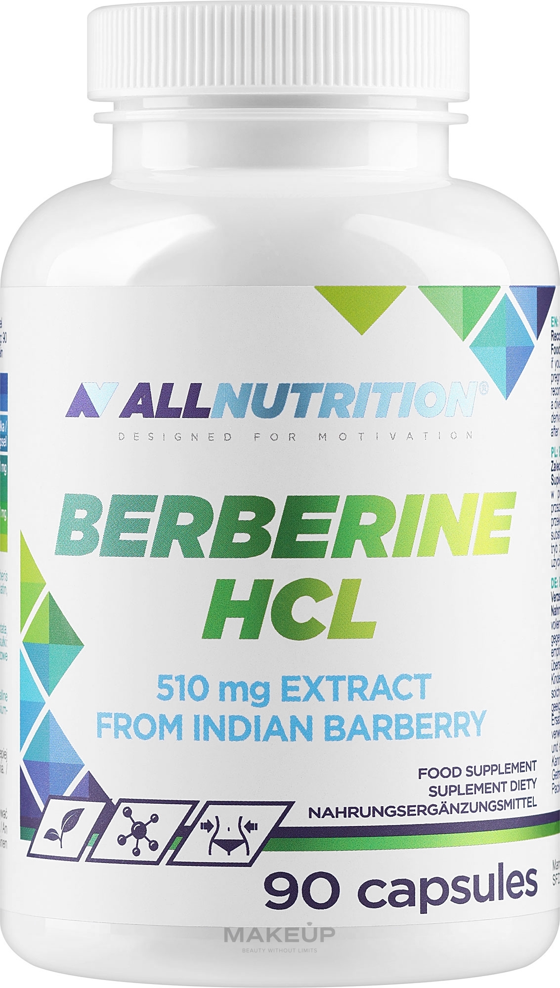 Харчова добавка "Берберин HCL" - Allnutrition Adapto Berberine HCL — фото 90шт