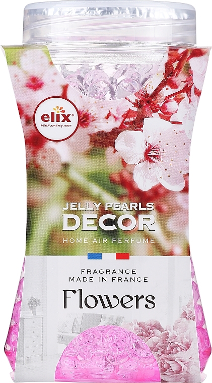 Ароматичні гелеві кульки з квітковим ароматом - Elix Perfumery Art Jelly Pearls Decor Flowers Home Air Perfume — фото N1