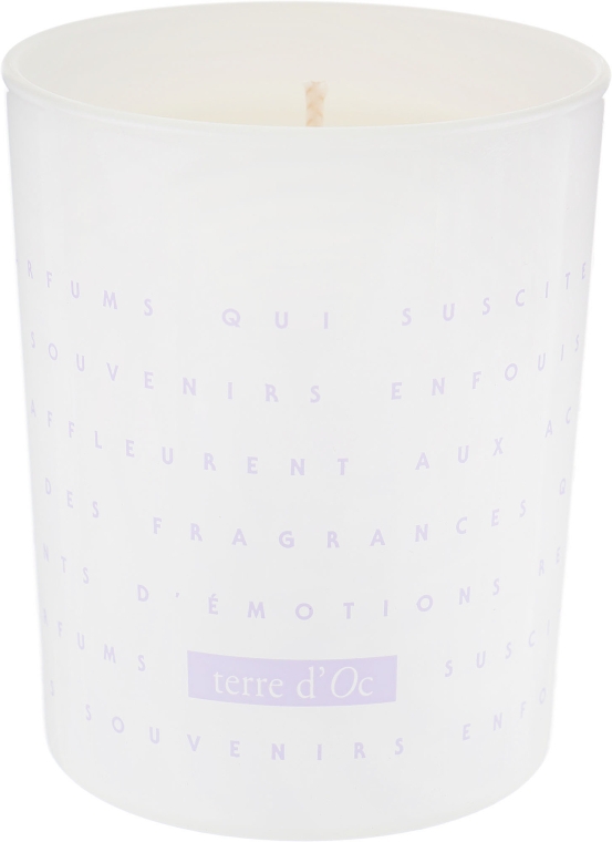 Свічка ароматична "Лаванда під небом Провансу" - Terre d'Oc Perfumed Candle — фото N2