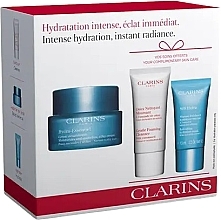 Духи, Парфюмерия, косметика Набор - Clarins Hydra-Essentiel Set (cr/50ml + mask/15ml + cl/foam/30ml)