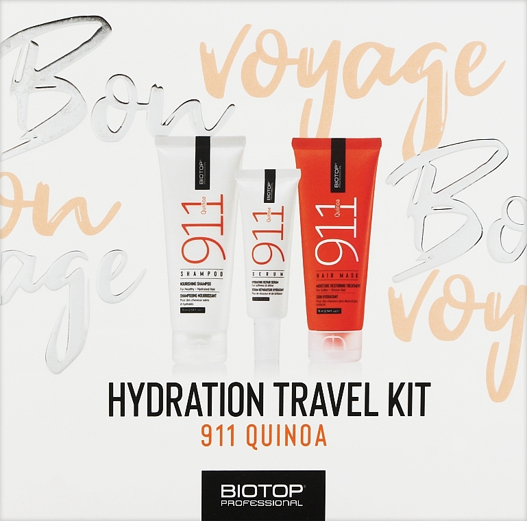 УЦЕНКА Набор - Biotop 911 Travel (sh/75ml + mask/75ml + serum/30ml) * — фото N1