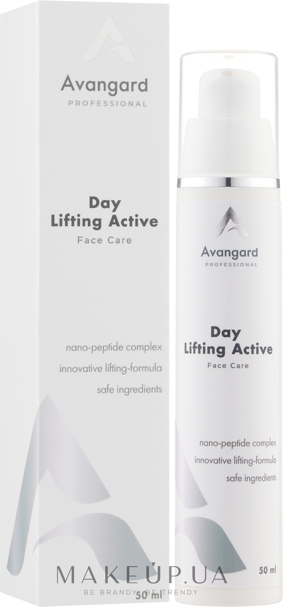 Крем для обличчя з нанопептидами «Денний ліфтинг-актив» - Avangard Professional Day Lifting Active — фото 50ml