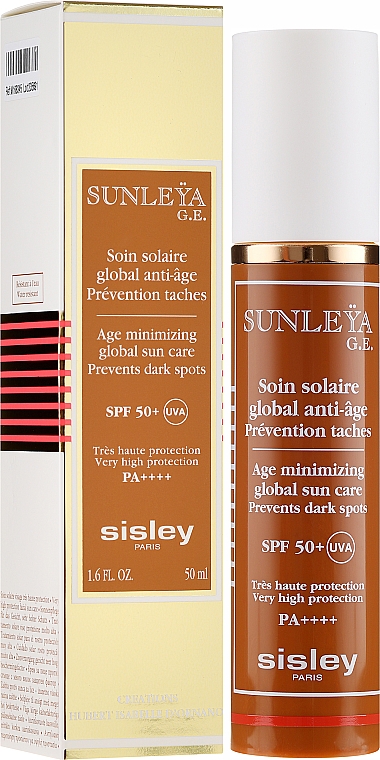 Сонцезахисний крем - Sisley Sunleya G.E. Age Minimizing Global Sun Care SPF 50/PA+++ — фото N1