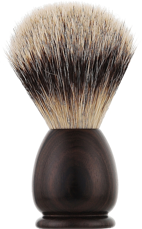 Помазок для гоління, маленький - Acca Kappa Apollo Ebony Wood Shaving Brush — фото N1