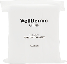 Духи, Парфюмерия, косметика Хлопковые подушечки - Wellderma G Plus Premium Pure Cotton Sheet