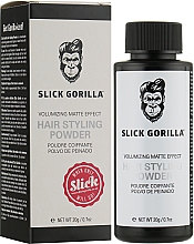 Пудра для укладання волосся - Slick Gorilla Hair Styling Powder — фото N2