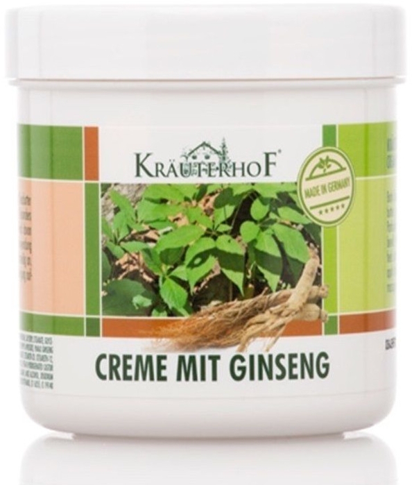 Крем для тела с экстрактом женьшеня - Krauterhof Ginseng Body Cream — фото N1