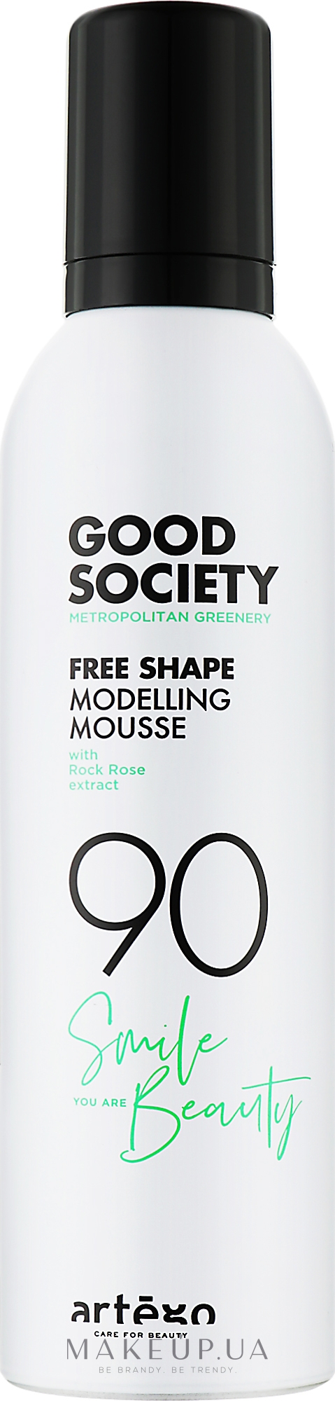 Мус для укладання волосся, середньої фіксації - Artego Good Society 90 Free Shape Modelling Mousse — фото 250ml