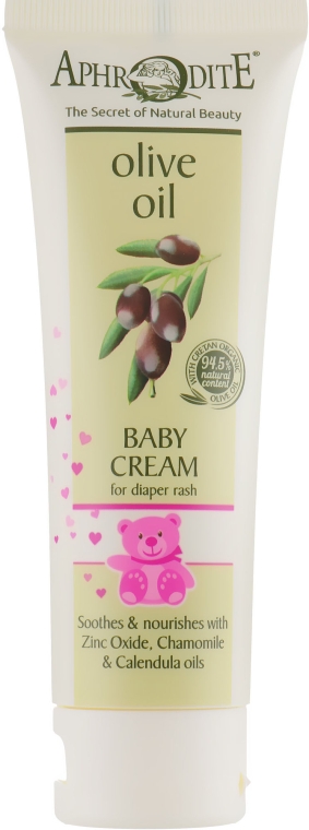 Дитячий пом'якшувальний крем від попрілостей і подразнень - Aphrodite Baby Cream — фото N2