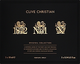 Clive Christian Original Collection Travellers Set - Набор (parfum/3x10ml) — фото N3
