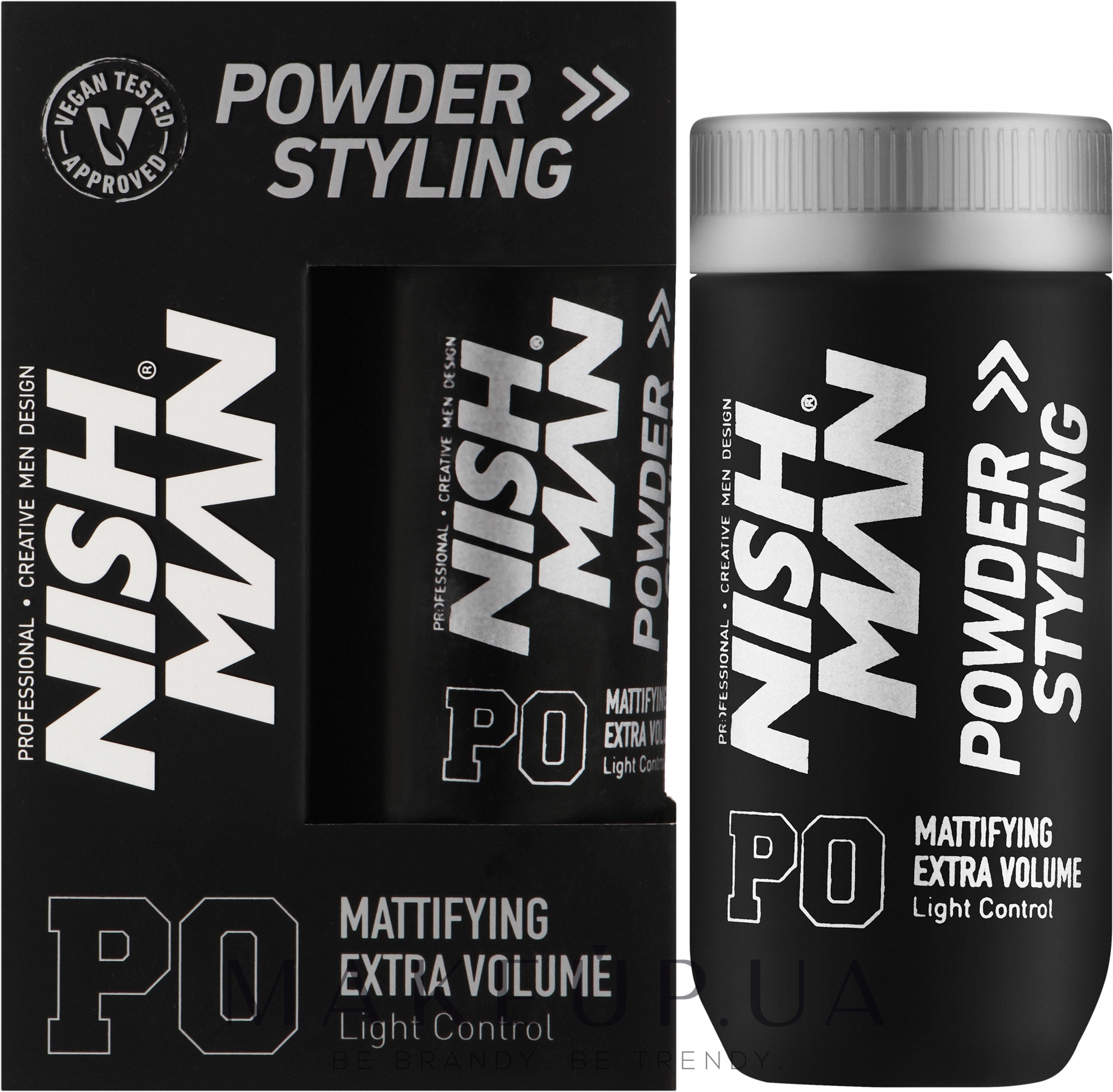 Пудра для стилизации волос - Nishman Styling Powder Ultra Volume — фото 20g