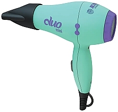 Парфумерія, косметика Фен для волосся, бірюзовий з фіолетовим - Kiepe Duo Mini Travel Hairdryer