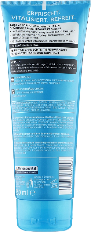 Профессиональный шампунь для волос - Balea Professional Deep Cleansing Shampoo — фото N3