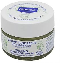 Парфумерія, косметика Масажний бальзам для дітей - Mustela Melting Massage Balm Organic