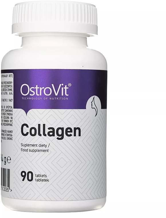 Харчова добавка "Колаген", у таблетках - OstroVit Collagen Tablets — фото N1