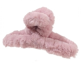 Заколка-краб для волос, SP240R, розовый мех - Ecarla — фото N1
