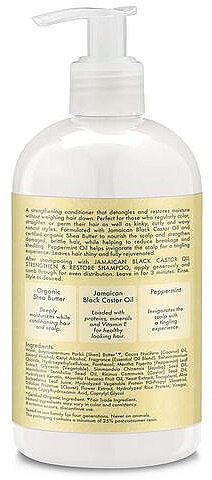 Кондиционер для волос "Ямайское черное касторовое масло" - Shea Moisture Jamaican Black Castor Oil Strengthen & Restore Conditioner — фото N2