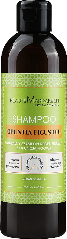 Шампунь для ослабленого та пошкодженого волосся - Beaute Marrakech Shampoo With Prickly Pear Oil — фото N1