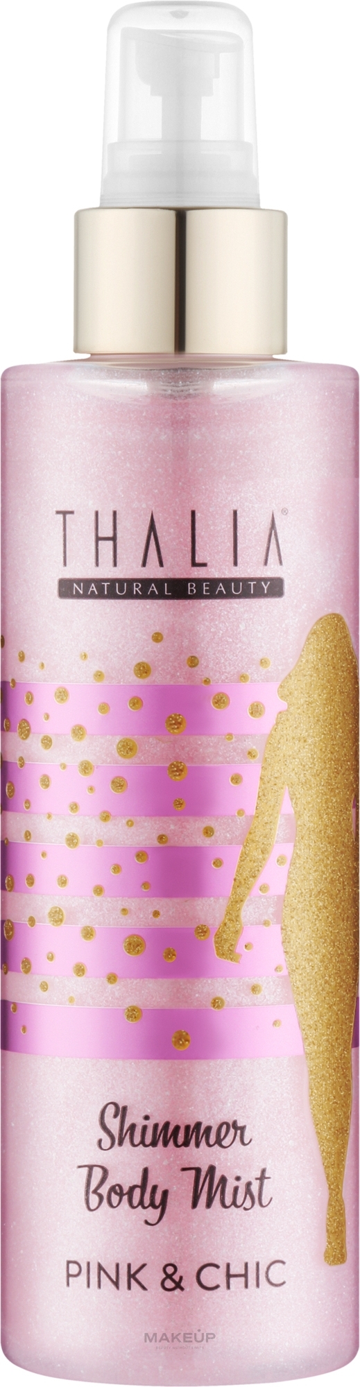 Спрей-шиммер для тела - Thalia Shimmer Body Mist Pink&Chic — фото 200ml