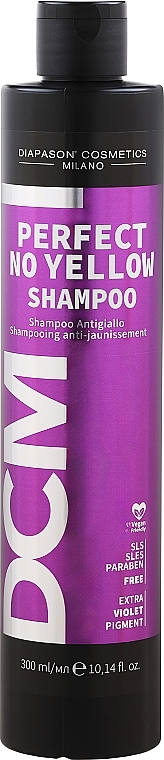 Антижовтий шампунь для волосся - DCM Perfect No Yellow Shampoo