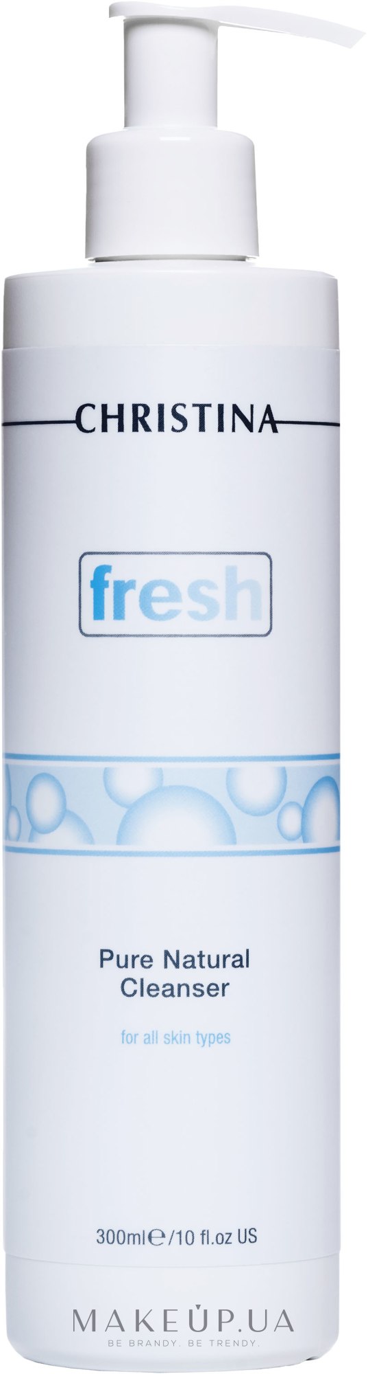 Натуральний очисник для всіх типів шкіри - Christina Fresh Pure & Natural Cleanser — фото 300ml