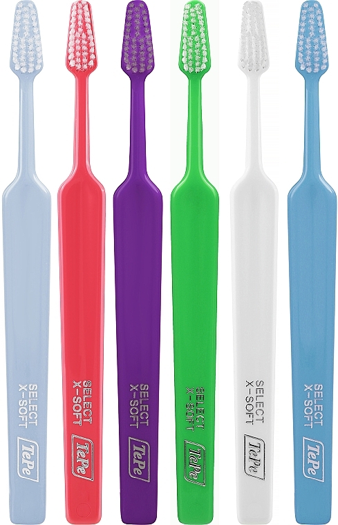 Набор зубных щеток, 6 шт., вариант 13 - TePe Select X-Soft — фото N1