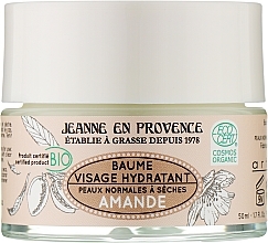 Парфумерія, косметика Зволожувальний бальзам для обличчя з мигдалем - Jeanne en Provence BIO Almond Moisturizing Face Balm